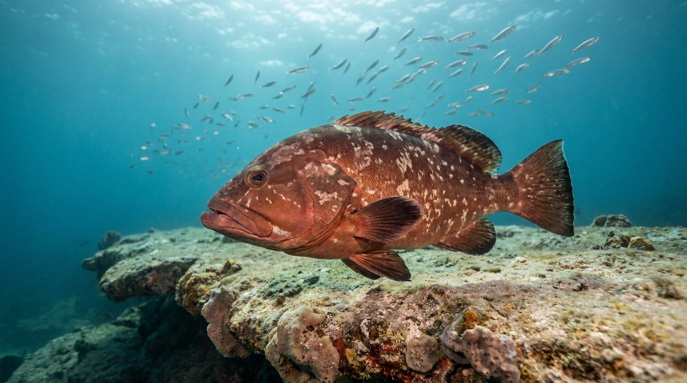 The most reliable bottom fish off Sarasota — open year-round in state waters. The catch is distance, not season.