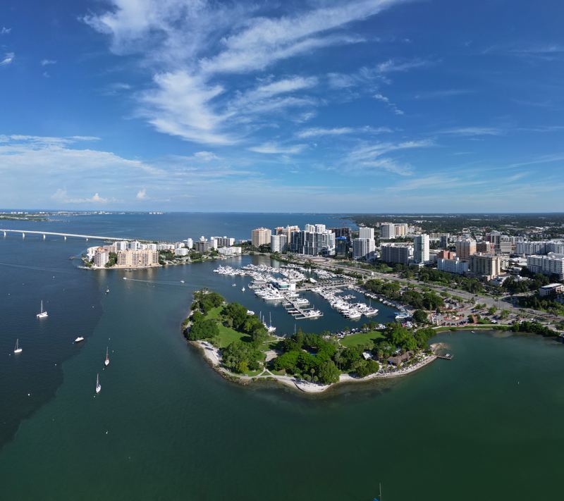 Marina Jack's on the downtown bayfront.