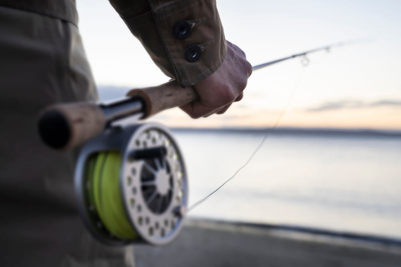 A fly reel and rod set up for the Sarasota flats