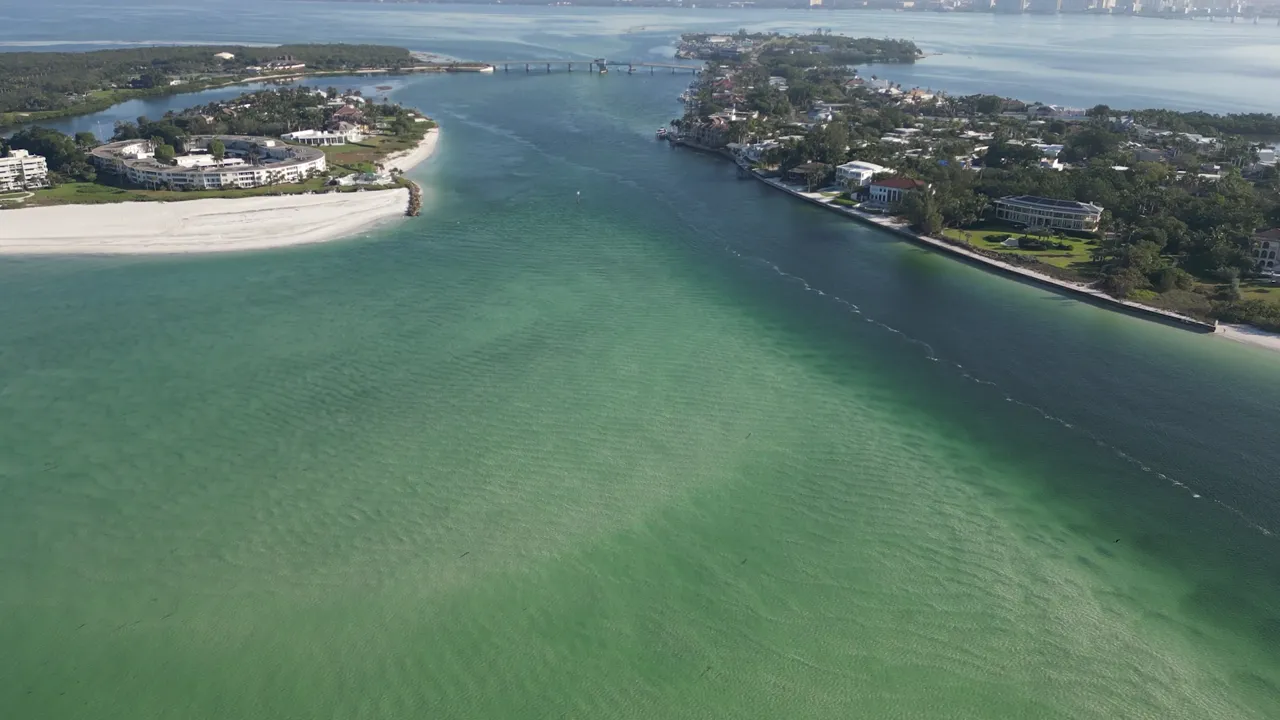 Sandbars you reach only by boat — no strangers in your photos.